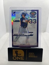 2025 Panini Prospect - Blue #48/99 - Mike Boeve - Brewers 