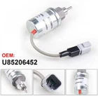 U85206452 U85206451 185206450 12V Fuel ShutOff Stop Solenoid for Perkins Engine