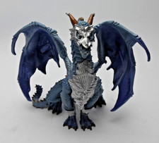 Safari Ltd: Guardian Dragon Figure blue, silver