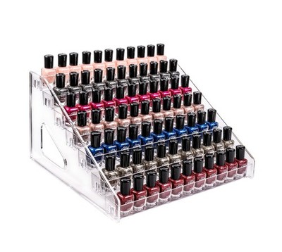 Pero Pero Nail Polish Organizer Acrylic Display Rack for Nail Polish Holder S...