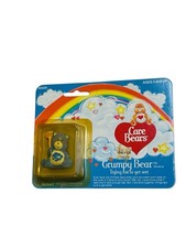 1982 Kenner Care Bears Miniature Grumpy Bear Trying Not To Get Wet New