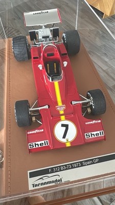 Tecnomodel Ferrari 312B3 1973 1:18 Spain Gp Jacky Ickx Formel 1