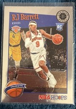 2019-20 Panini NBA Hoops Premium Stock - Hoops Tribute RJ Barrett #298 (RC mint
