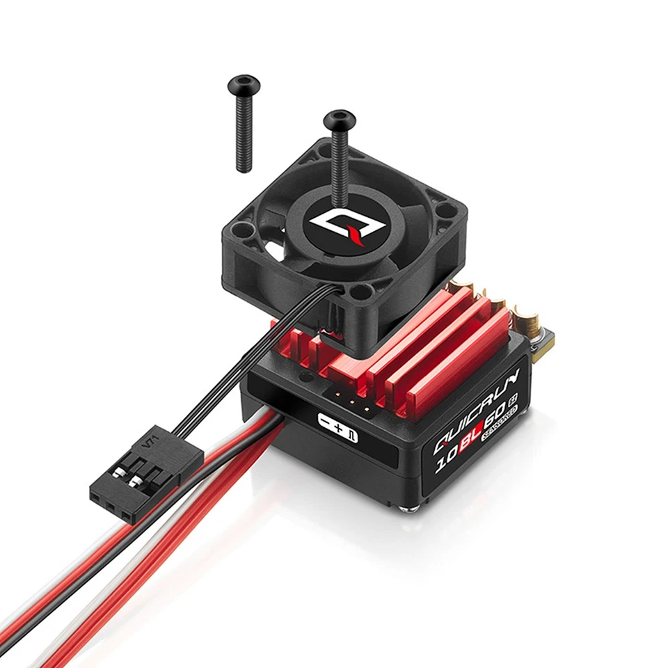 HOBBYWING QUICRUN 10BL60 G2 Bürstenloser Regler für 1/10 1/12 1/14 Gelände-auto - Bild 4 von 4