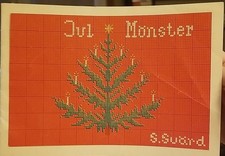 Jul Monster Christmas Cross-Stitch Patterrn Booklet Svard, S. Swedish