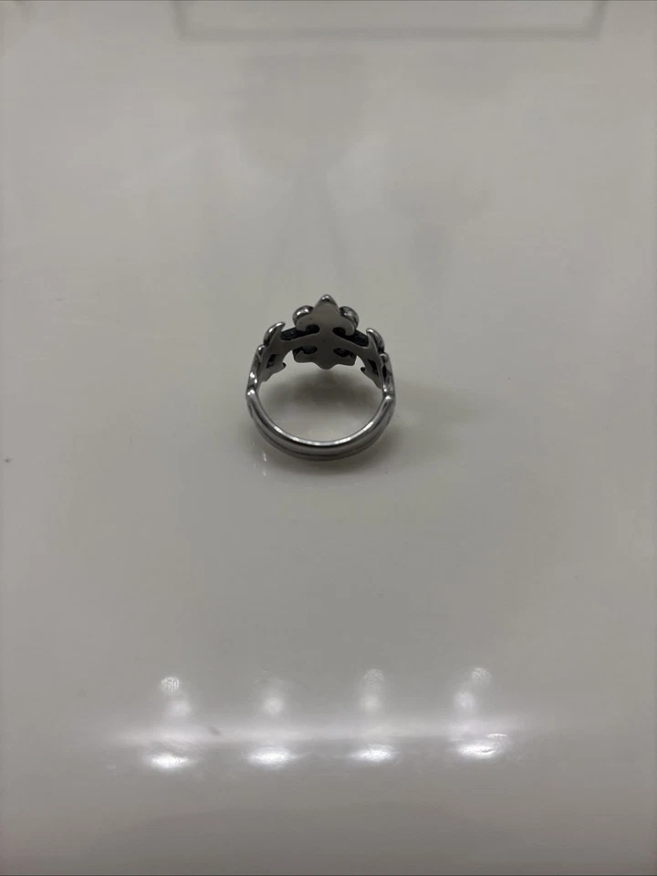 anillo corazones cromo talla 10 Foto 2 de 3