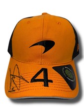 LANDO NORRIS SIGNED MCLAREN CASTORE 2024 FORMULA 1 CAP (ACG CERT AG16966)