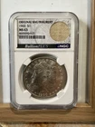 1900-O Morgan Dollar NGC MS63 Original Bag Fragment Holder New Orleans