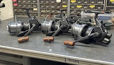 3 X DAIWA INFINITY-X 5000 BR BIG PIT BAITRUNNER CARP SPECIMEN FISHING REELS