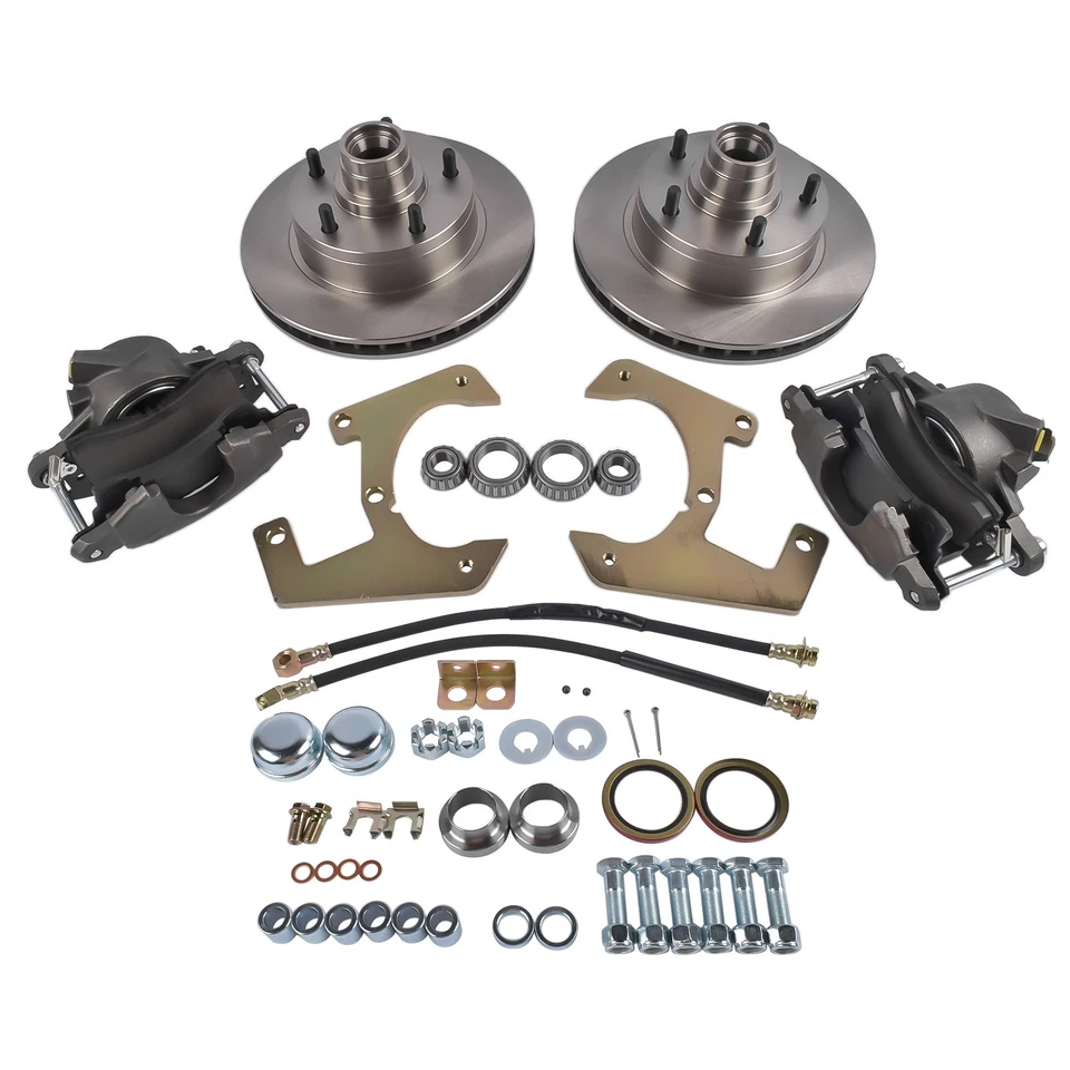 91031964 Deluxe Disc Brake Kit 5 x 5-1/2" For 1948-1956 Ford F1 Half Ton Pick-up - Image 3 of 4