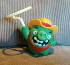 Angry Birds Lasso Pig #10 Bad Guy Figure McDonalds Happy Meal Toy