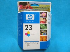SEALED GENUINE HP 23 TRI-COLOR INK CARTRIDGE EXP JUNE 2008