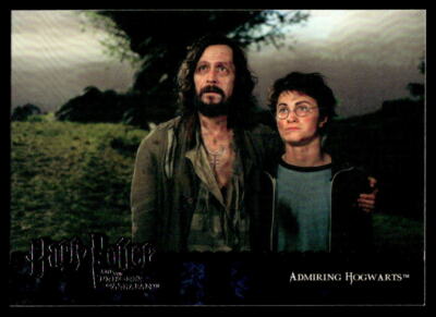2004 ArtBox Harry Potter and the Prisoner of Azkaban #151 Admiring Hogwarts NM