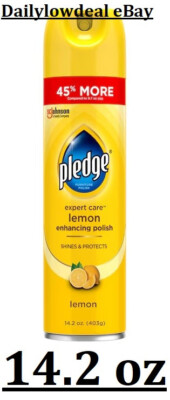 Pledge Enhancing Polish 14.2 -oz Lemon Fabric and upholstery cleaner Spray