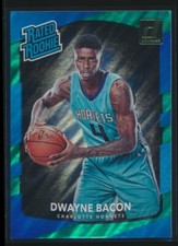 2017-18 Panini Donruss Rated Rookies Green Flood Dwayne Bacon #161 RC