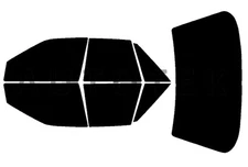 PreCut All Sides Window Film Any Tint Shade For Cadillac Seville Sedan 1998-2002