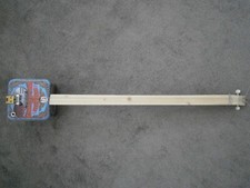 2 String Cigar Box Canjo French Tin Baritone Chugger Electric Acoustic Guitar