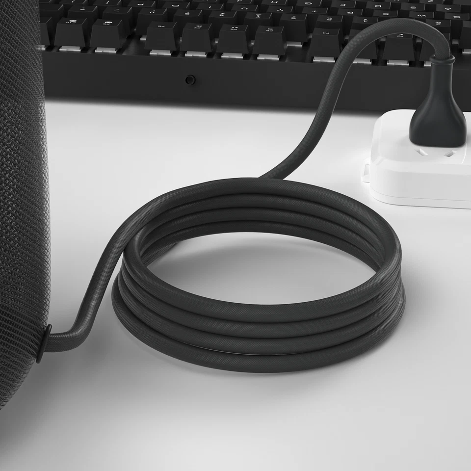 Original Netzkabel Kabel für Apple A1639 HomePod Smart Lautsprecher ersetzen 6ft - Bild 2 von 4