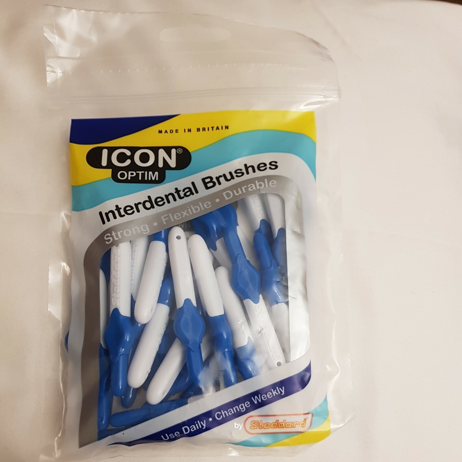 Icon Interdental Brushes Blue Value Pack 25 0.6MM Size eBay