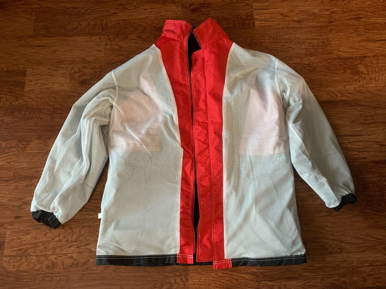 Vintage 1992 Men's XL Diadora Red & Black Jacket/Coat: Brand New & Never Worn