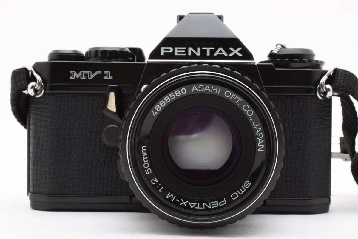 PENTAX MV1 ＆ SMC PENTAX-M 50mm F2 SO143 Pentax MV1 with SMC Pentax-M 1:2 50mm Camera Lens | eBay