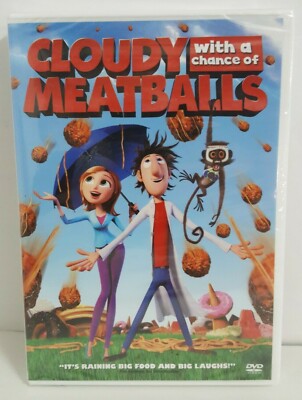 CLOUDY WITH CHANCE OF MEATBALLS  (DVD, 2010, Widescreen/Fullscreen) NEW Sealed