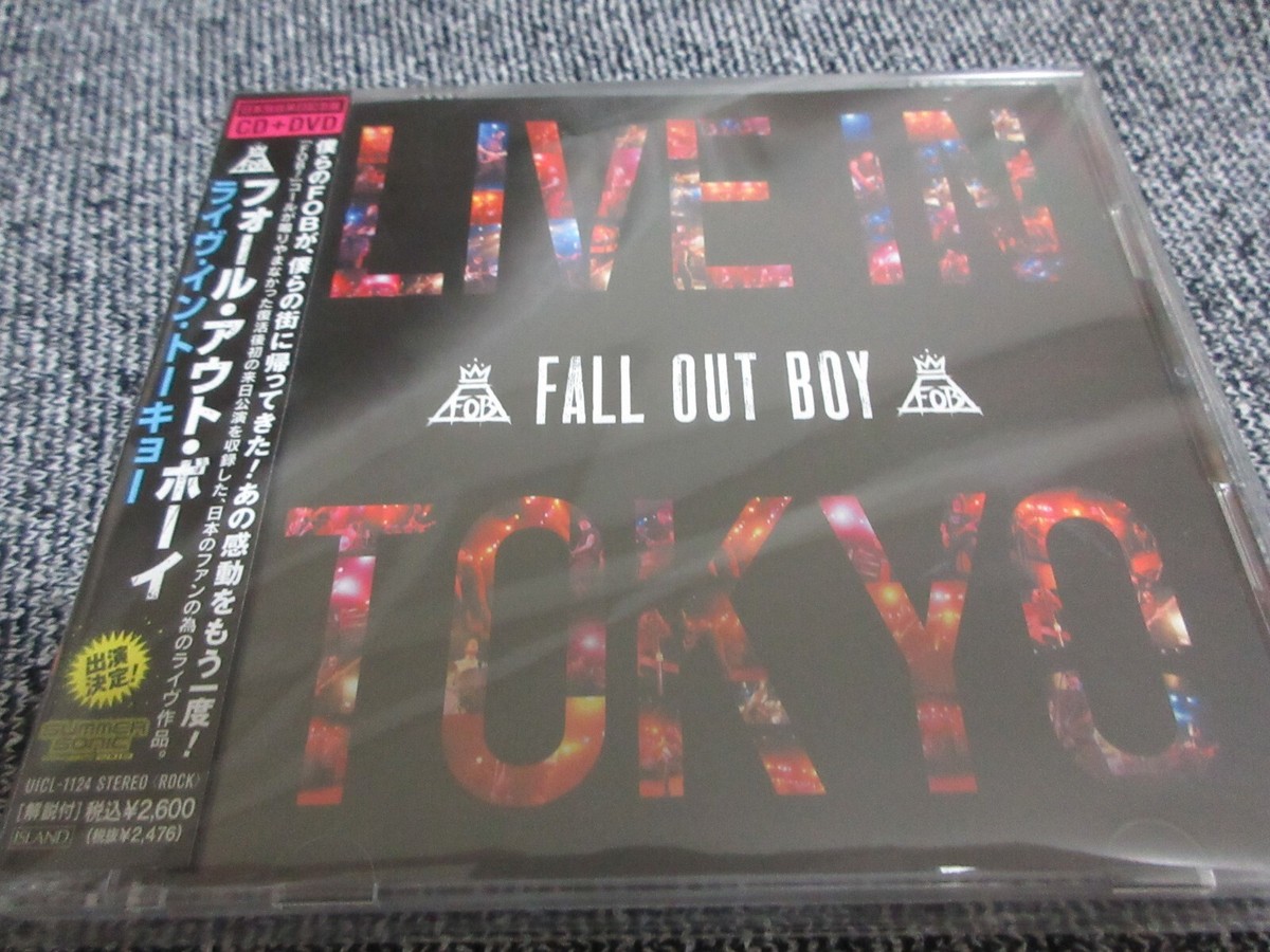 「ライヴ・イン・トーキョー」 フォール・アウト・ボーイ　CD＋DVD Fall Out Boy – Live In Tokyo – CD (Album, Stereo) + DVD (DVD