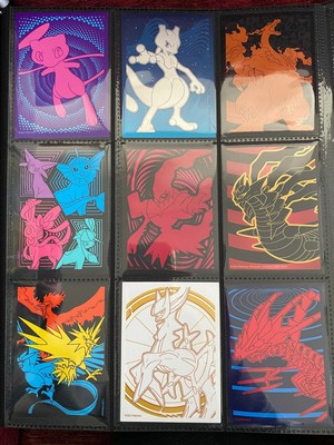 Set of 65 Pokemon TCG Card Sleeves w/ Resealable Bags -  Choose your set - Mint
