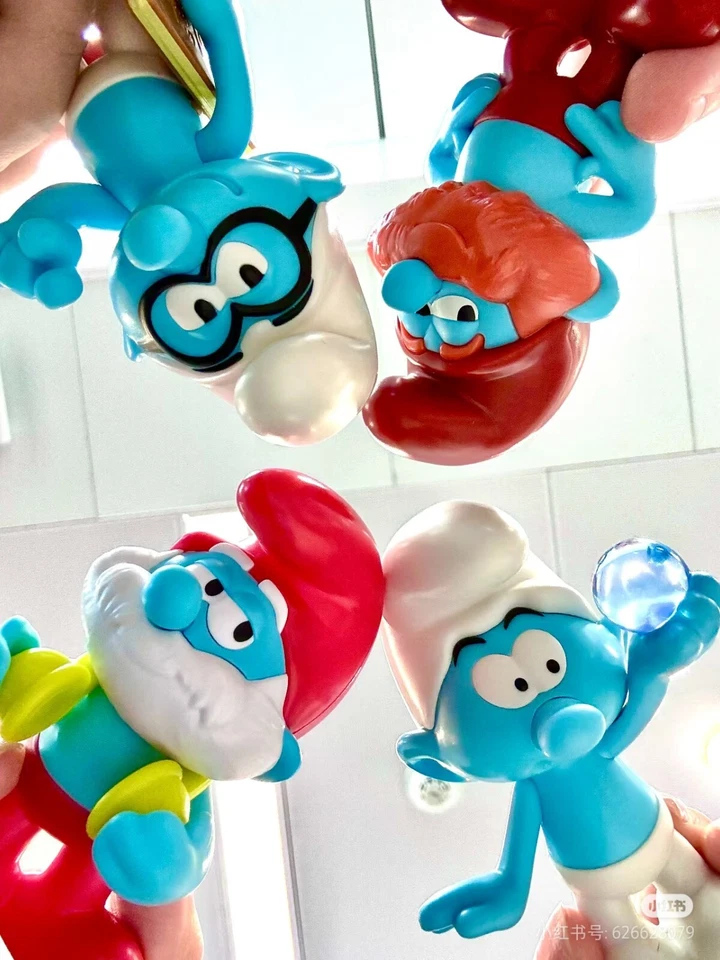 2025 Burger King The Smurfs Characters Happy Meal Toys Completed Set Of 12 NIP - Image 2 of 4