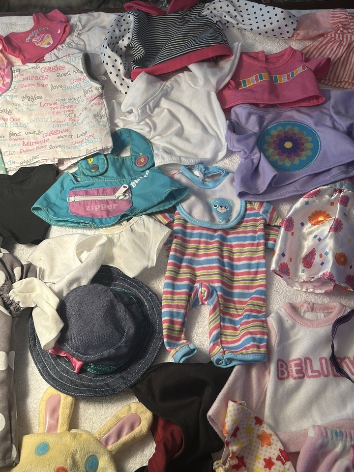 Huge 18in Doll Clothes Lot Our Generation Baby Alive American Girl