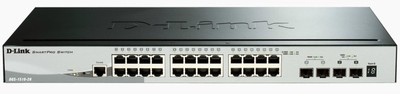 D-Link DGS 1510-28X - Switch - L3 - Smart - 24 x 10/100/1000 + 4 x 10 Gigabit SF