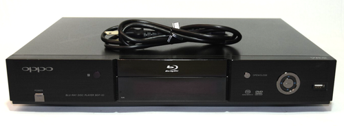 OPPO BDP-83 Blu-ray DVD CD SACD Disc Player-Tested w/Power Cord-No Remote