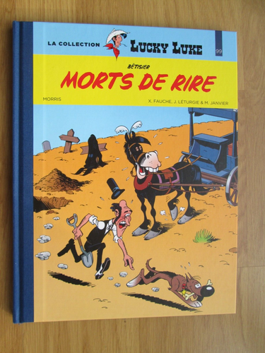 Figurine Lucky Luke Le Croque-Mort Et La Mégère – Collection Morris 2001 – Plomb