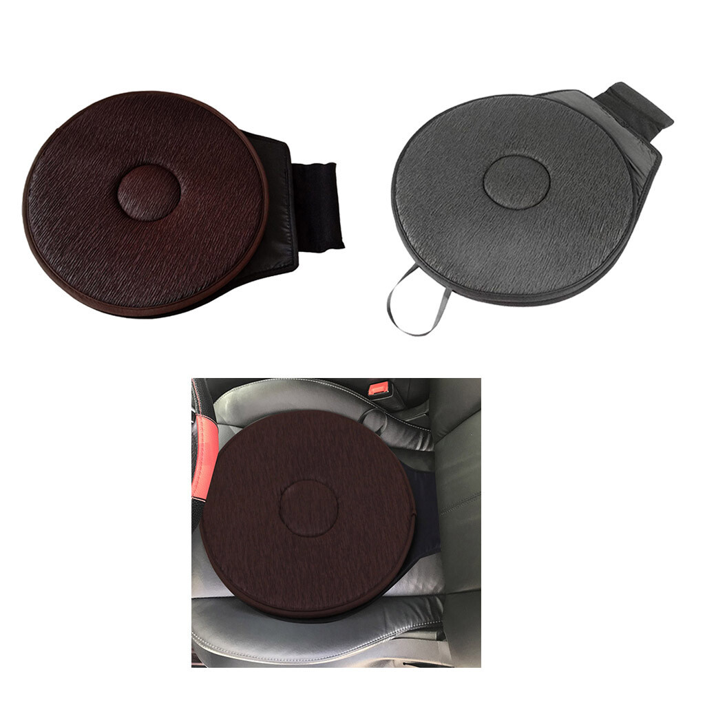 360° Rotating Swivel Cushion Car Seat Mobility Aid for Car Home Office