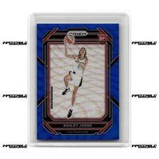 2023 Panini Prizm WNBA - Blue Wave Prizm #148 Ashley Joens Rookie SP