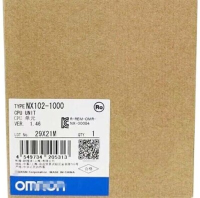 NX102-1020 Neu Versiegelt Omron NX102 Database Connection CPU Unit NX102-1020