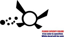 Legend Of Zelda Navi Aqua Graphic Die Cut decal sticker Car Truck Boat 7"