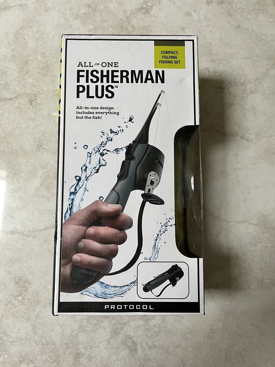 Protocol All in One Fisherman Plus Portable Compact Folding Rod