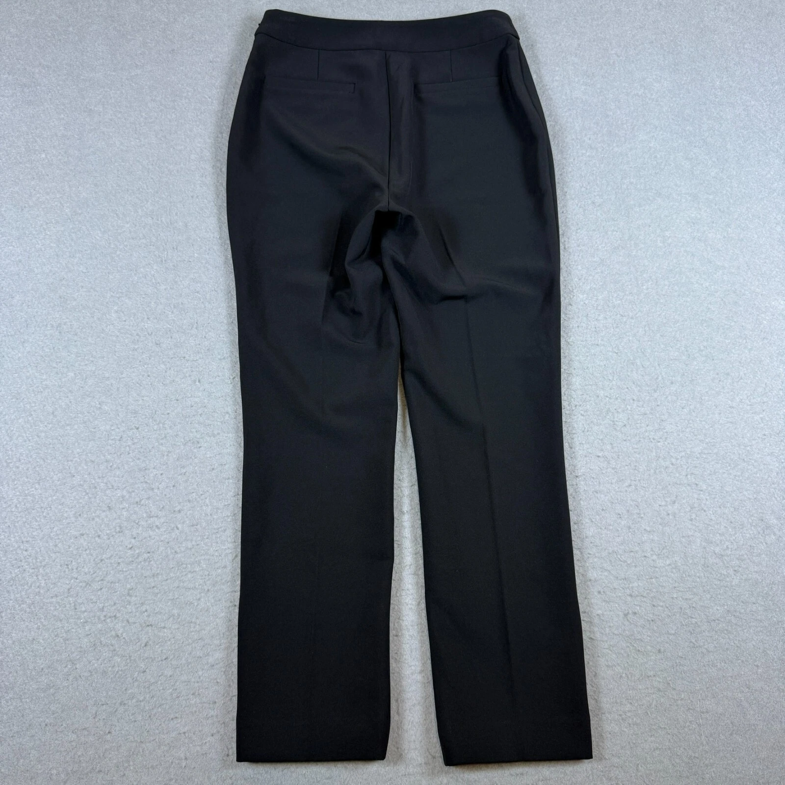 Pantalone donna Kate Spade nero elegante taglia 0 impreziosito alla caviglia slim fit 26x26