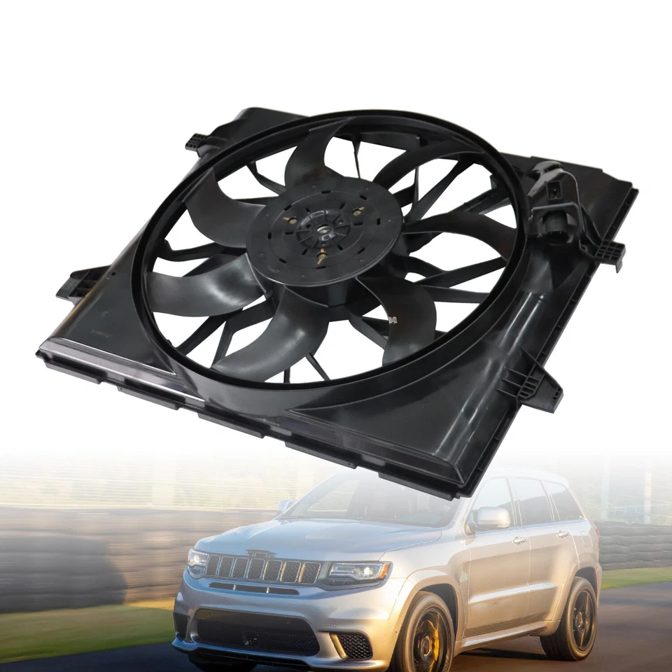 Radiator Cooling Fan for Dodge Durango Jeep Grand Cherokee 2014-2020 3.6L/5.7L - Image 4 of 4