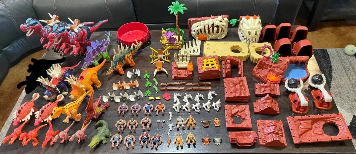 MASSIVE Classic Imaginext Dinosaur Caveman and Castle Lot OFFERS WELCOME