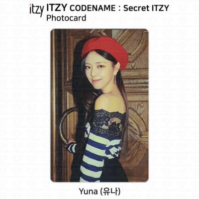 ITZY CSI Code Name Secret ITZY ID Card Photocard Lanyard KPOP K