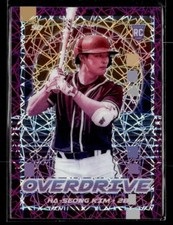 2021 Panini Chronicles #2 Ha-Seong Kim Overdrive Purple Velocity card