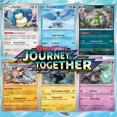 Pokemon TCG SV09 Journey Together | Choose Your Card | Holo/Reverse Holo/C/UC