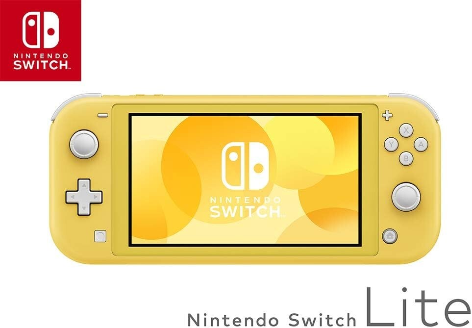 Nintendo Switch Lite Light Various colors Yellow Complate Set New