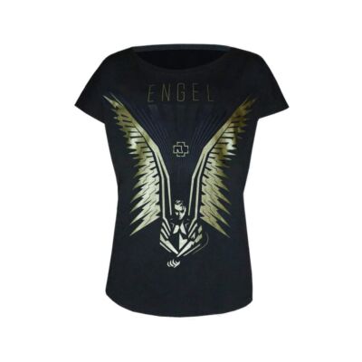 Rammstein Angel T-Shirt Tee Women's Black Rock Band (S-XL) Licensed