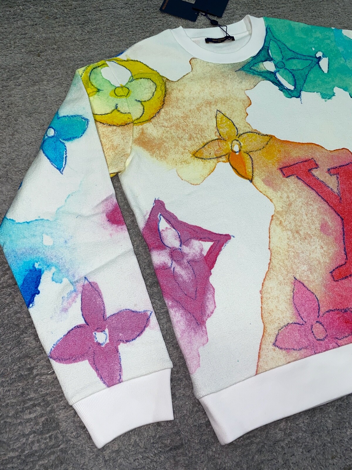 Louis Vuitton White Watercolor 