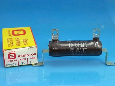 Lotto Di 2, 1,2K 1.200 Ohm 25 Watt Resistenze Di Potenza In Ceramica