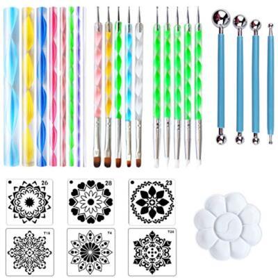 30 PCS Mandala Painting Tools Mandala Dotting Tools for Painting Mandala 