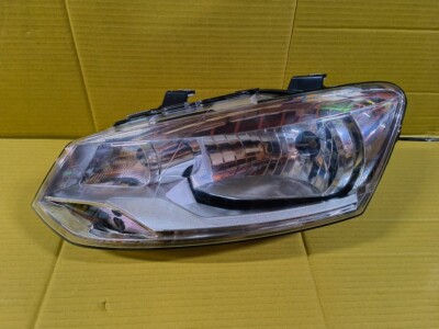100% GENUINE ORIGINAL VW POLO HB / VENTO HEADLIGHT LH 6RG941017 HALOGEN WHITE